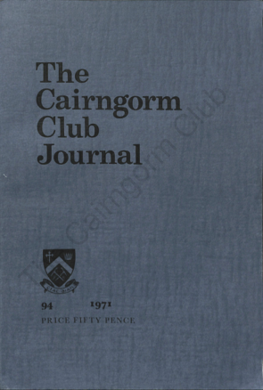 The Cairngorm Club Journal No 94 cover
